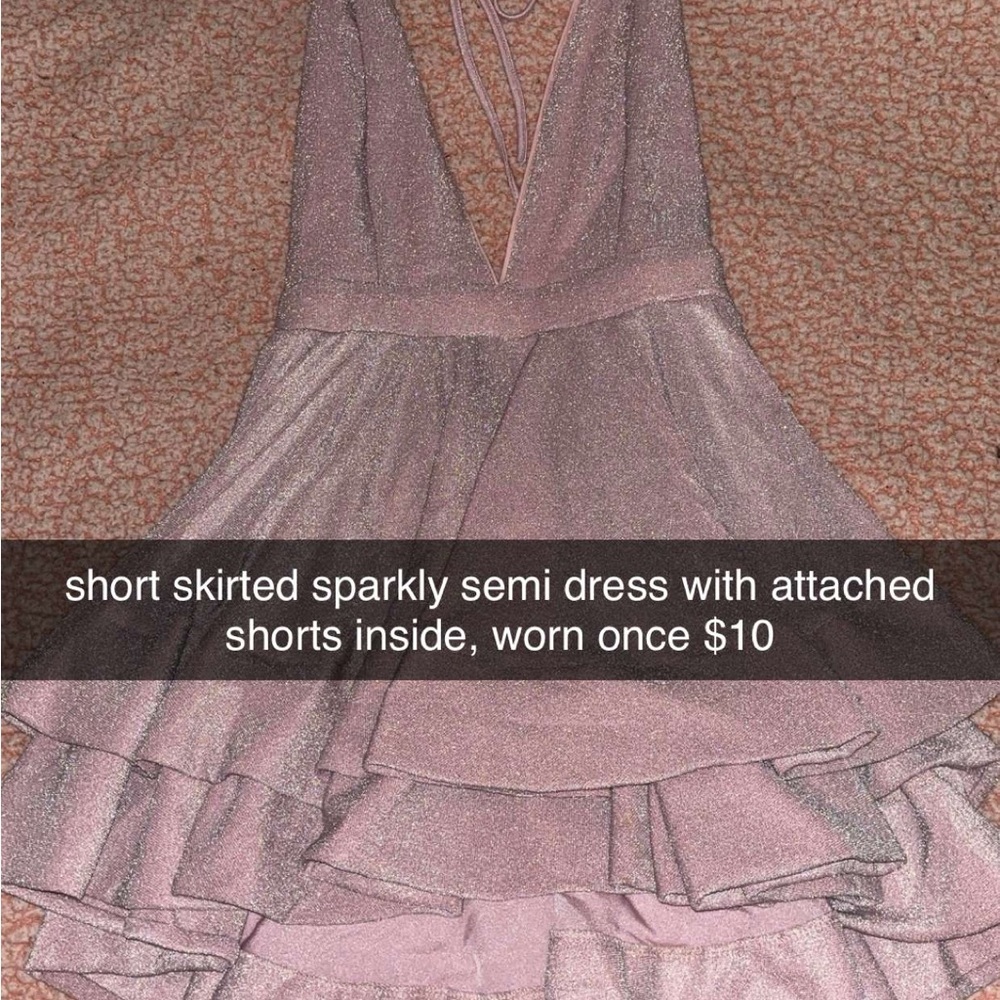 Sparkly Pink Dress